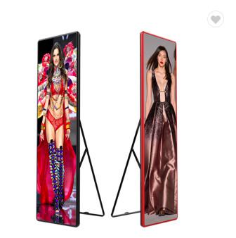 Full Color HD P2.5 Poster Led Display Indoor Portable Digital Mirror