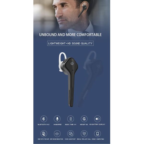 Producentre PDCFS998 stereo headset earphone mini in-ear wireless BT handfree headphone universal for brand headphone