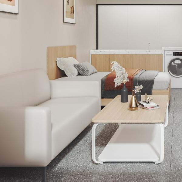 Simples e elegante, bela atmosfera, prática e durável mesa de café moderna