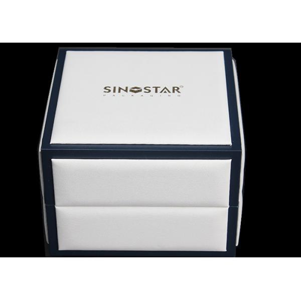 Роскошный ящик для хранения наручных часов, пустое дружелюбное белых/черноты женское дозора коробки эко-