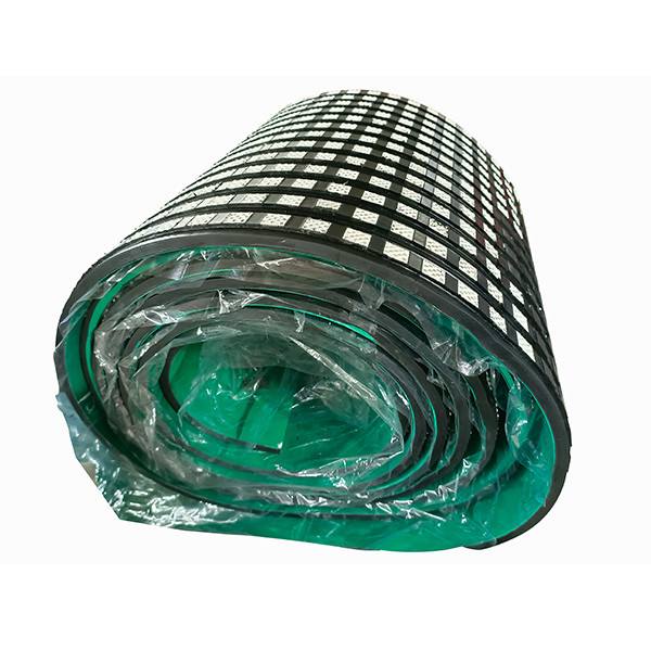 Отстающий шкива 10m шкива керамический запаздывая 12mm барабанчика транспортера 15mm толстый длинный резиновый керамический