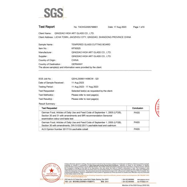 Sustainable Design Style Serving Tray with Tempered Cutting Board and Smooth Surface