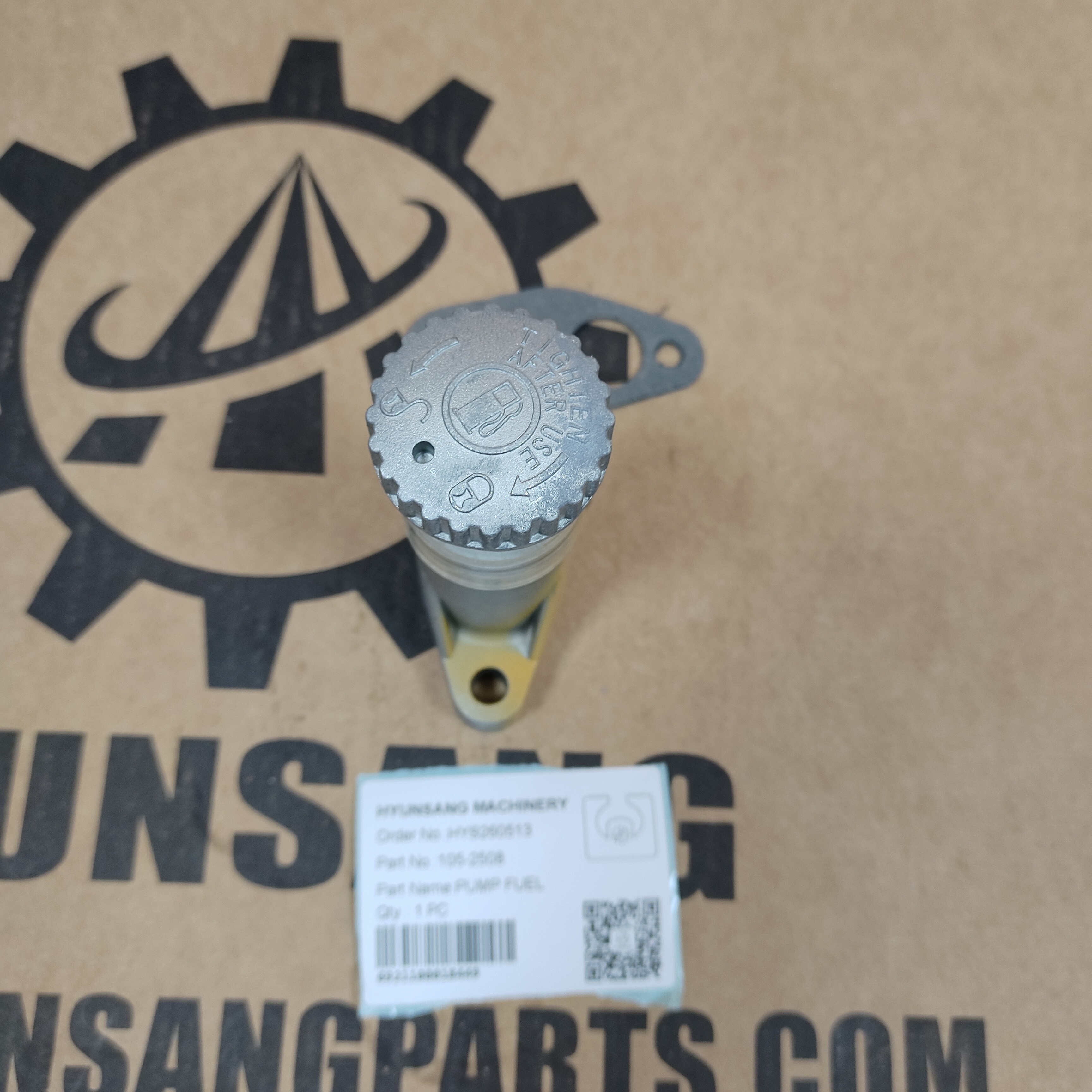 Hyunsang Machinery Parts 105-2508 Pump Fuel For 120G, 12G, 12H, 12H ES, 12H NA, 140H
