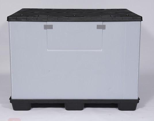 Cheap price automotive boxes packaging Customized PP Solid Foldable autopack korea Plastic Pallet Box
