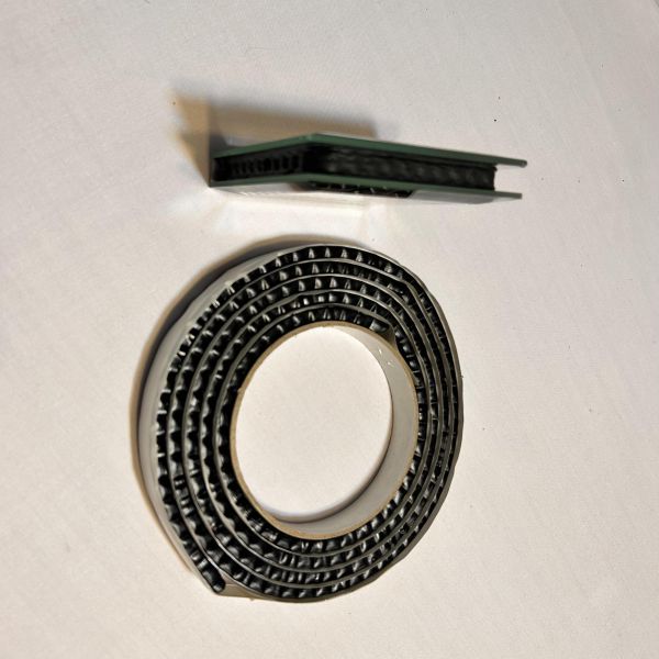 Butyl Rubber Warm Edge Spacer Bar Modern Design Butyl Spacer For Insulating