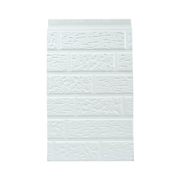 Classic Brick Pattern Exterior Pu Sandwich Panels Decorative Metal Wall Cladding