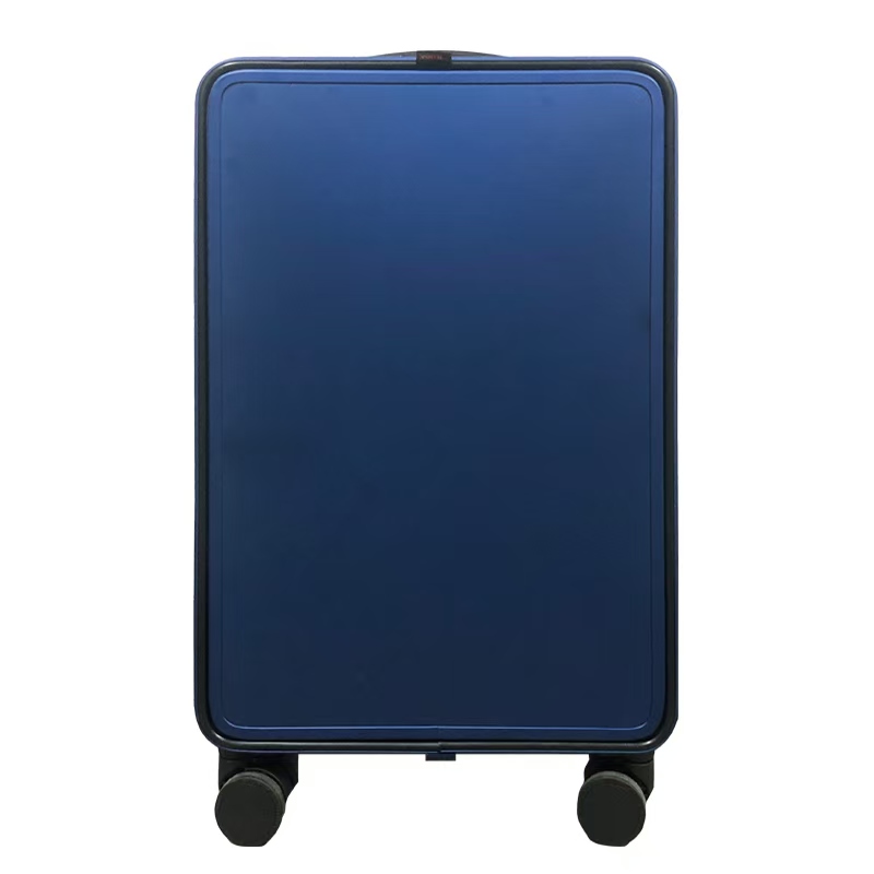 Unisex Hard Side Trolley Luggage Wholesale ABS PC Material Suitcase Spinner Caster TSA Aluminum Metal Frame Travelling Check-In