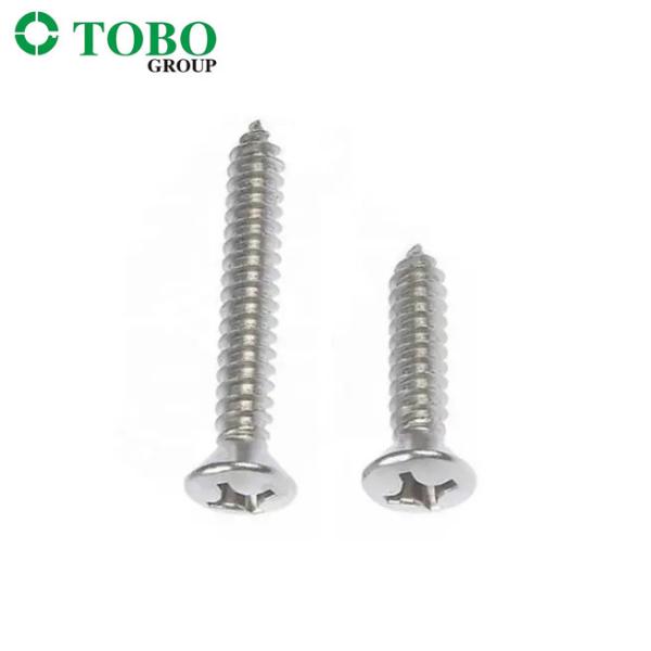 Hardware Metal Steel Wood Screw Manufacturers Oval Head Self Tapping Screws DIN7983