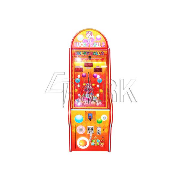 Indoor Coin Operated Redemption Game Machine Children Target Grabing Blow Ball  Ball Game Console