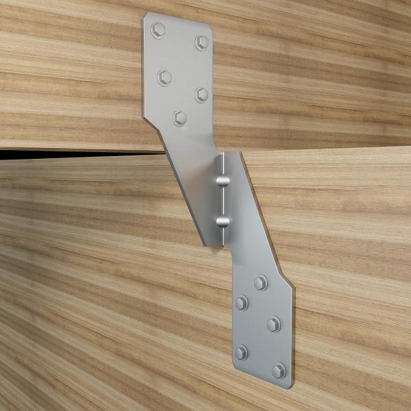 Sturdy Hurricane Tie for Durable Trusses/Rafters Support in ISO Certified Construction