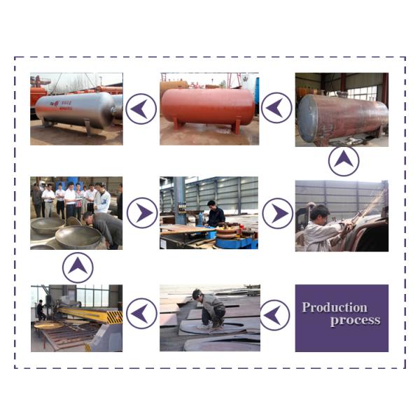 5 - автоцистерна 120М3 ЛПГ, танк большей части ЛПГ для аттестованного перехода ККК