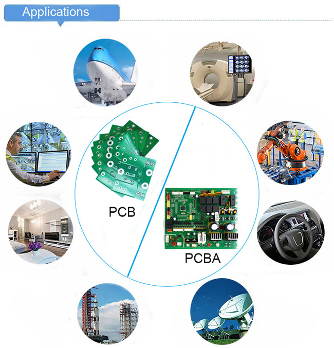 Желтая доска Pcb монтажной платы ODM солнечная светлая алюминиевая для приведенный