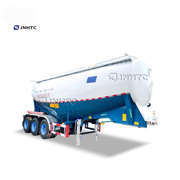 3 Axle Heavy Duty Semi Trailers Cement Bulk Carrier 50 CBM