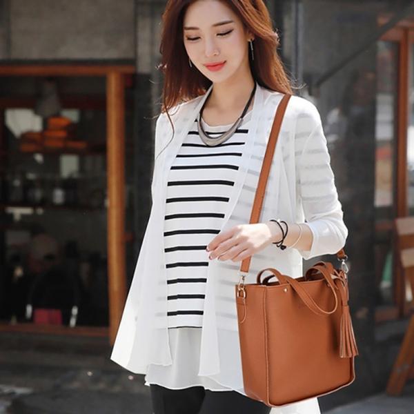 4Pcs/Set Women PU Crossbody Bag Set Leather Shoulder Bags Ladies Purse