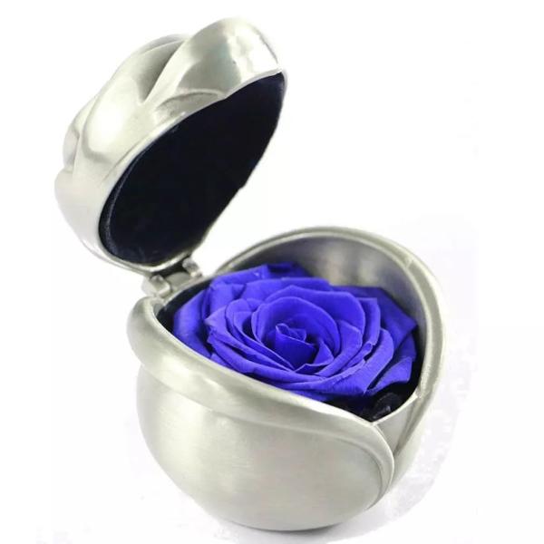 Handmade Preserved Flower Rose Upscale Immortal Flowers Eernal Life Flowers In Jewel Box