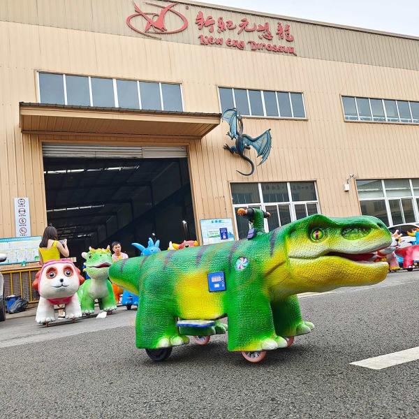 Tyrannosaurus Rex Diseño Dinosaurio Electricidad paseo en juguete para centros comerciales Capacidad de 100 kg