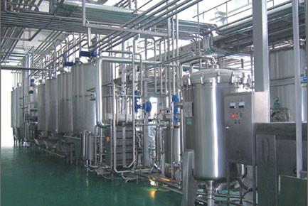 2 Ton/H Automatic UHT Milk Processing Line Safety For Milk Powder ​Labor Saving