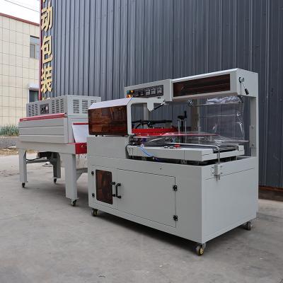 L Shaped Industrial Heat Shrink Wrap Machine Customizable Food Beverage Shrink Wrapper