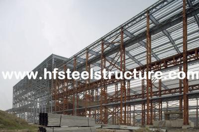 Construções de aço industriais estruturais feitas sob encomenda para a oficina, o armazém e o armazenamento