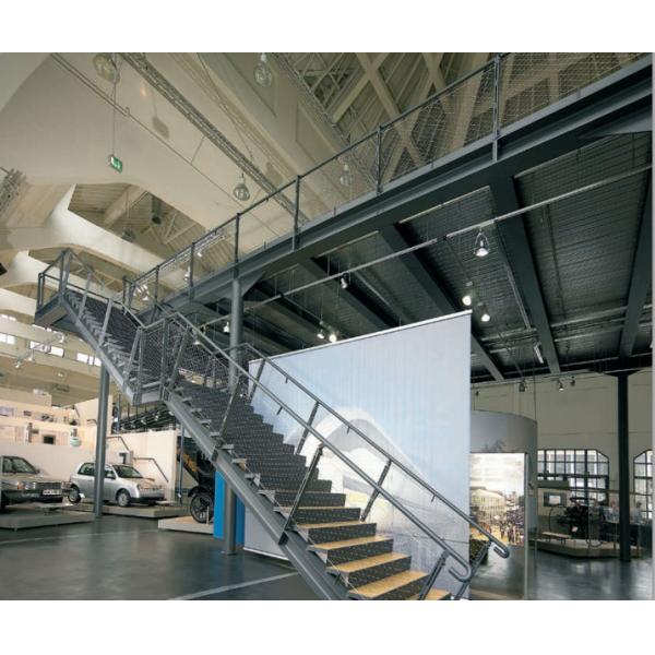 Hand Woven Stainless Steel Diamond Rope Mesh For Building Constructio