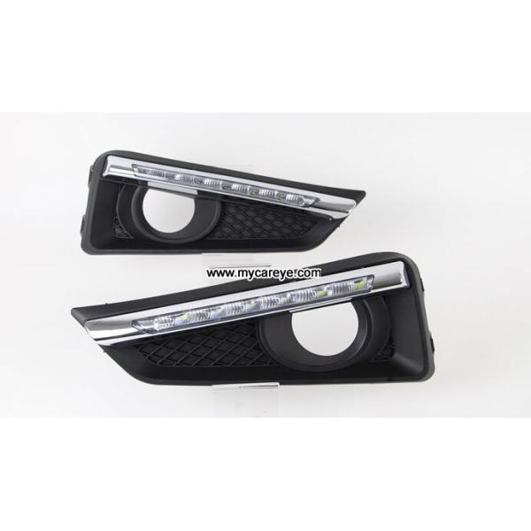 HONDA City DRL LED driving Lights front fog light kit cover aftermarket