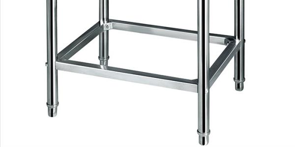 Único dissipador de aço inoxidável para a cozinha que lava 700*700*800+150mm, dissipador de abastecimento