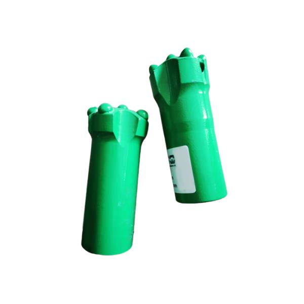 Heavy Duty Long Skirt R25 45mm Flat Face Spherical Button Drill Bit R25 45m With Buttons 5 Gauge