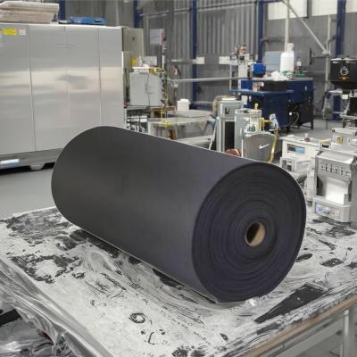 Feltre de graphite en fibre de carbone douce de 0,3 mm d'épaisseur 36x36 mm 15 m/rouleau pour four à vide