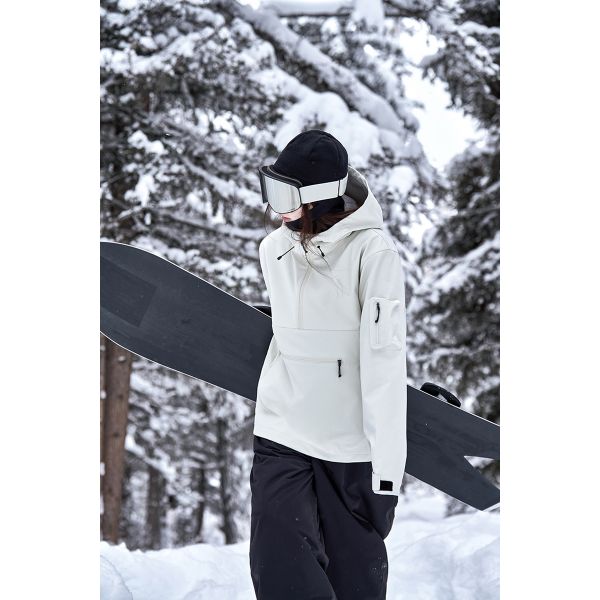 Custom OEM 3L Waterproof Windproof Snowboard Ski Hoodie Winter Couple Ski Jacket