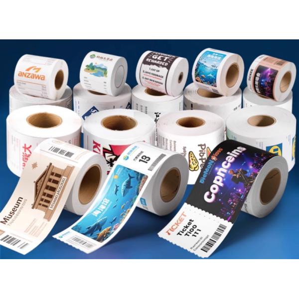 55gsm 60gsm Printable Jumbo Roll Thermal Paper Width 800mm 900mm