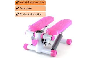 Home Use LED Display Step Machine Workout Foot Pedal Exercise Training With