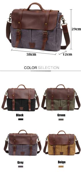 Waterproof Full Grain Multifunctional Camera Bag For Men Women Business