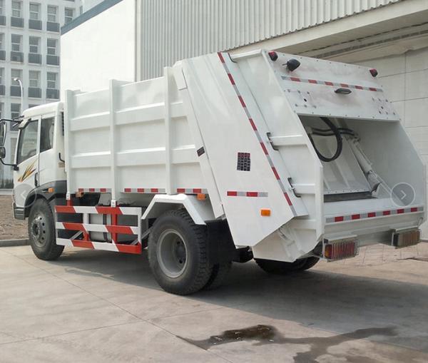 Caminhão 7100x2250x2750mm do compressor do lixo da compressão de FAW 4x2 J5K 7CBM