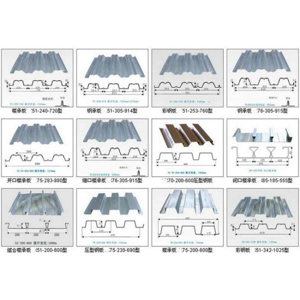 Высокая машина 380v палубы пола стальной структуры нервюры