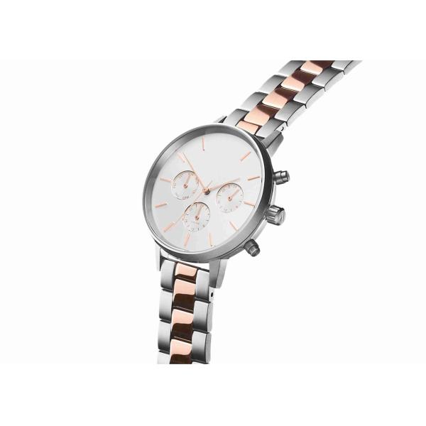 Silver stainless steel watches stainless steel back water resistant watch