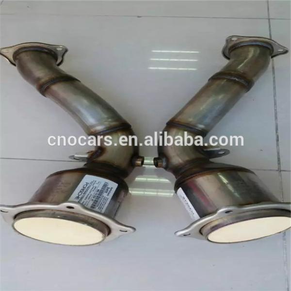 958113021AX 95811302101 Front Catalytic Converter Recycling For Porsche Cayenne Without Turbo Charge