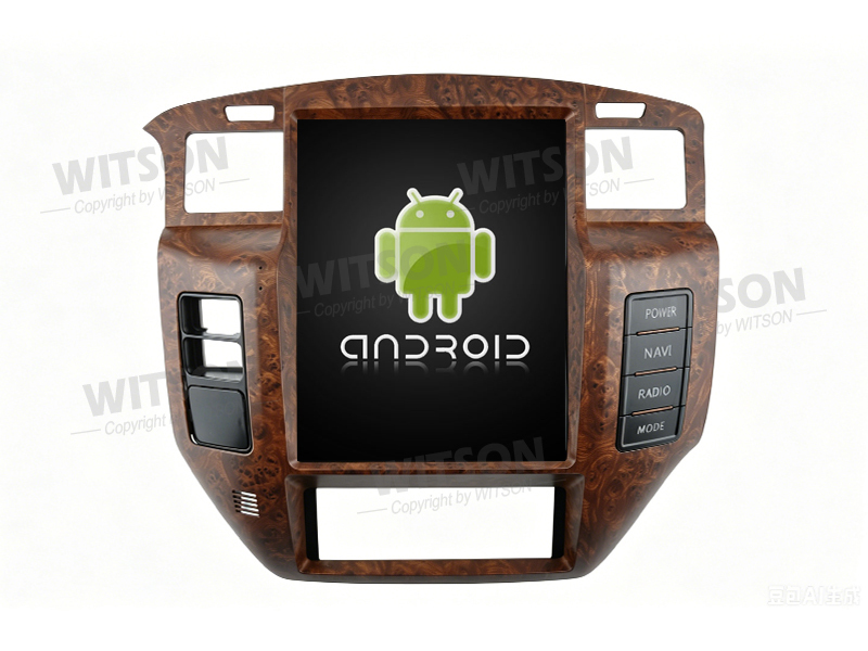 12.1 Screen Tesla Vertical Android Screen For NISSAN PATROL Y61 2014-2019 Car Multimedia Stereo GPS Carplay Player