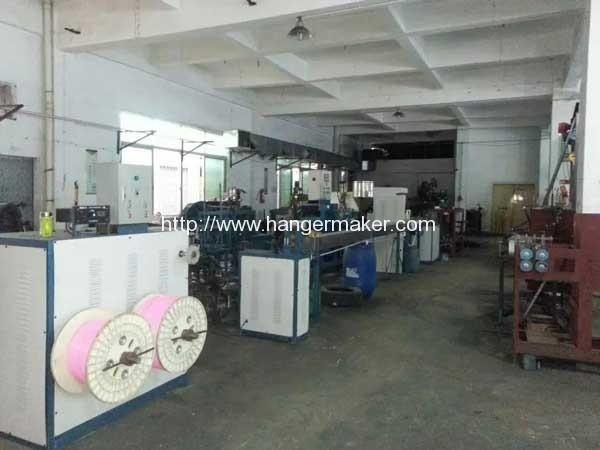 PE Plastic Coated Wire Hanger Forming Plant for Laundry