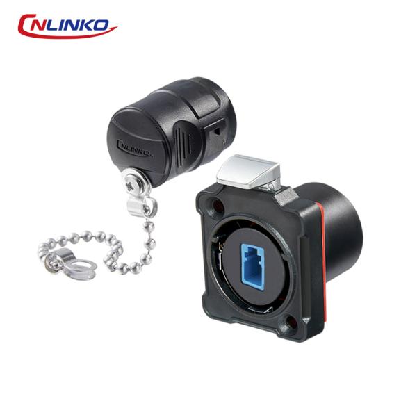 CNLINKO BD24 Plastic Industrial Waterproof Cable Panel Mount Connector