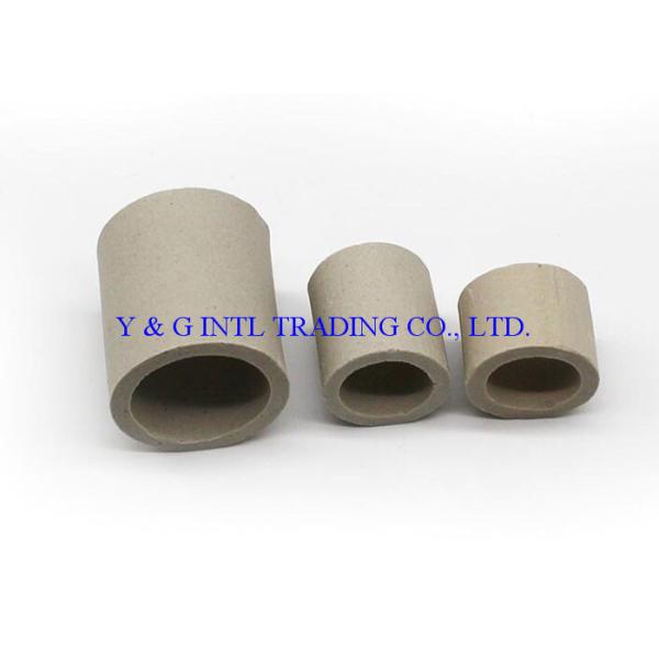 Alumina Ceramic Raschig Ring 0.5mm-30mm Thickness For Cooling Towers