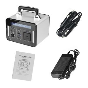 Rechargeable 500W DC12V Outdoor Solar Charging Station