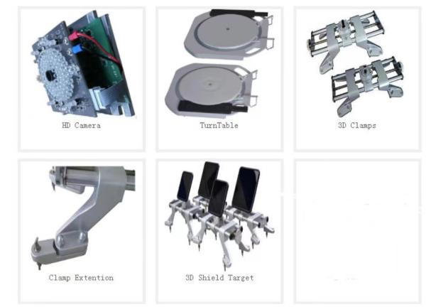 Precision Heavy Truck AlignmentThree-Dimensional Wheel Tracking And Balancing 1.7CBM
