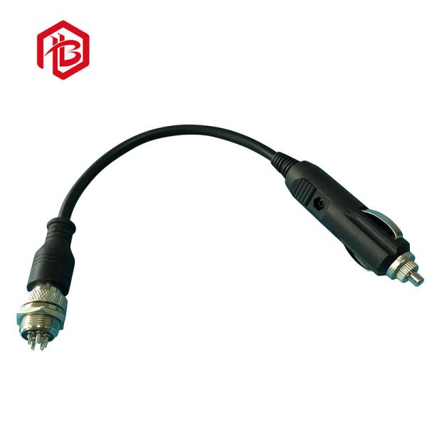 Screw Locking Straight 4 Pin Waterproof Male Female Connector