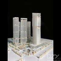 Modèle d'architecture d'impression 3D ODM du bâtiment HSA 1:1000