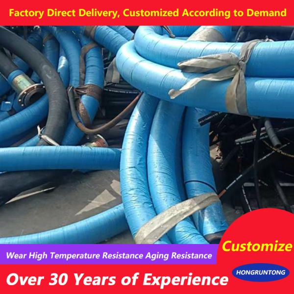 High Wear Resistance Dredge Pipeline Large Flow Capacity Rubber Pipeline System