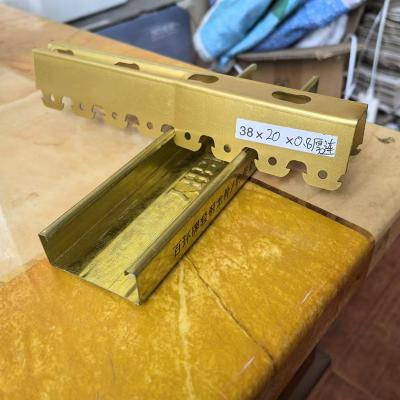 Straight Light Steel Keel for Ceiling Easy Installation Class A Fire Resistance