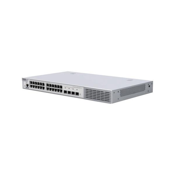 Commutateur Gigabit PoE+ 24 ports avec alimentation par port de 30W, gestion cloud, commutateur Ruijie RG-S2910-24GT4SFP-P-L