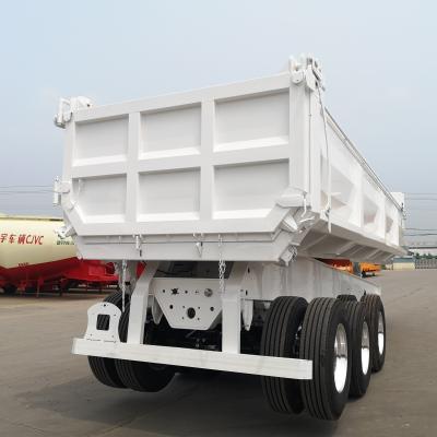 3 Axles Tipper Dump Semi Trailers Truck Export To Australia