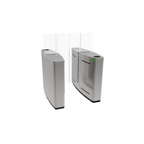 DC24V 0.2S SS304 Acrylic Retract Gate Barrier 30persons/min