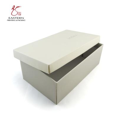 Customized Printing and Foldable Lid Corrugated Cardboard Shoe Box for Packaging
